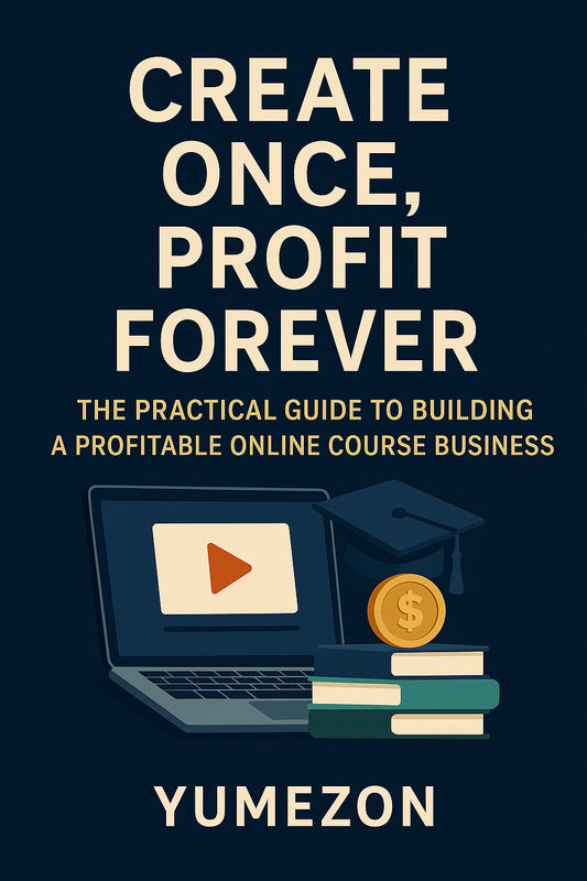 Create Once, Profit Forever: The Practical Guide to Building a Profitable Online Course Business